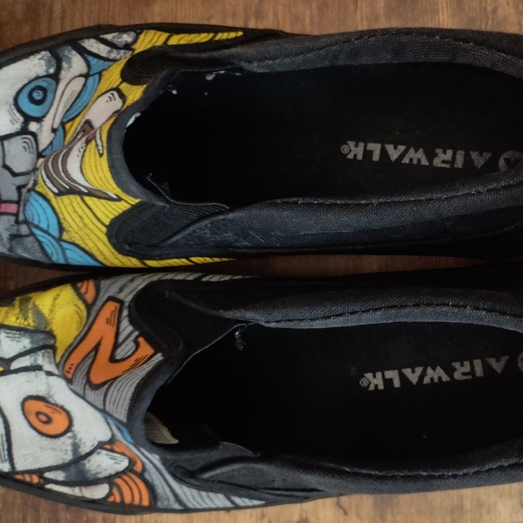 Airwalk Portal 2 Black Slip-on Loafers Men's Size 6.5/Women's Size 8.5 - Picture 6 of 11